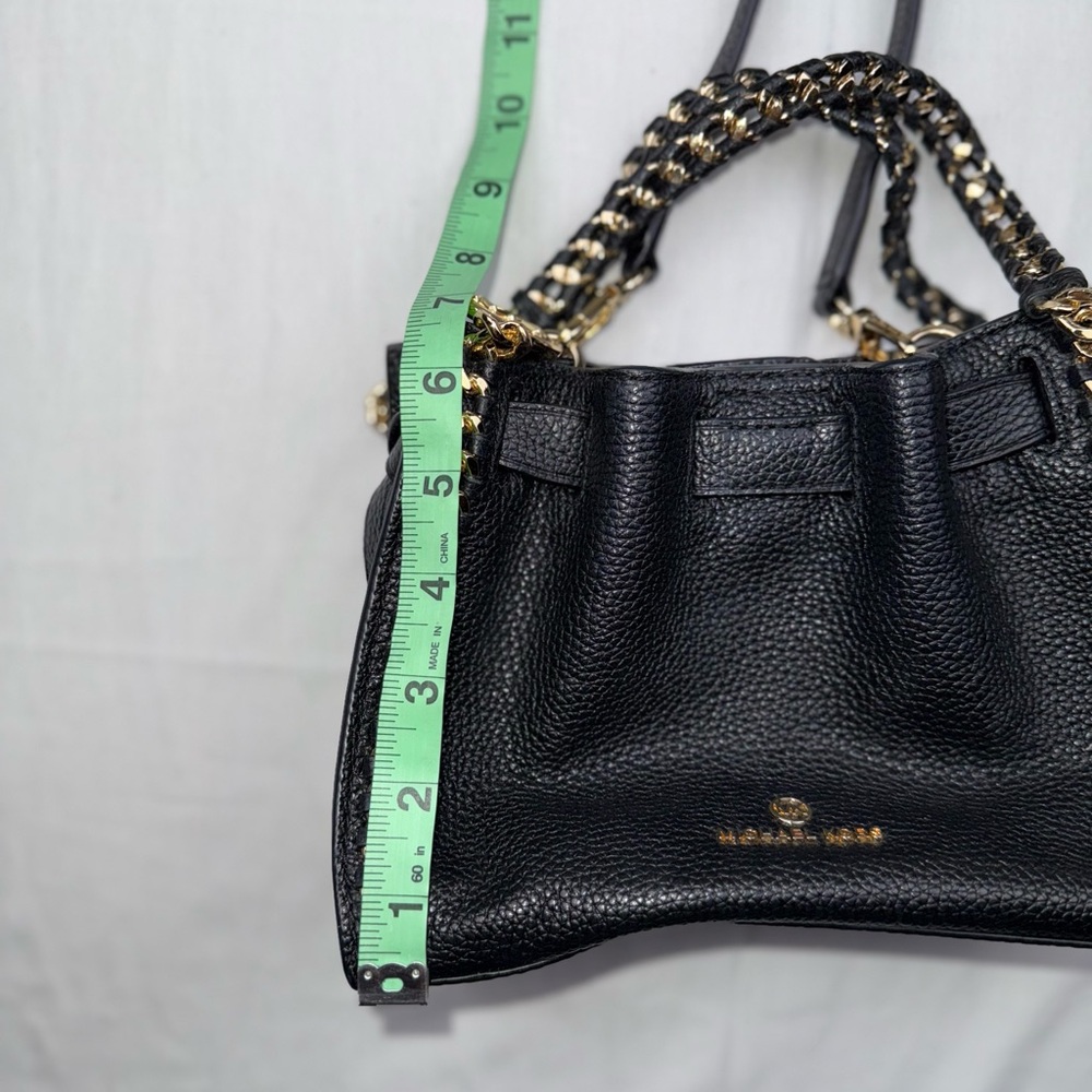 Michael Kors Black Mina Chain Shoulder crossbody Bag - Picture 8 of 10